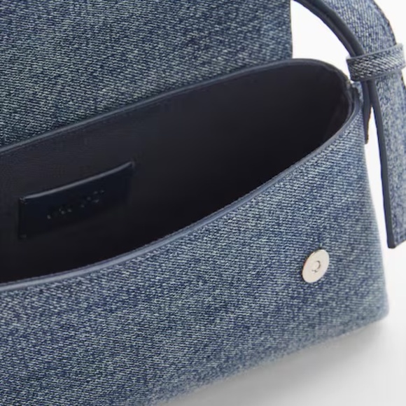 Mango - Denim shoulder bag - Picture 2 of 8
